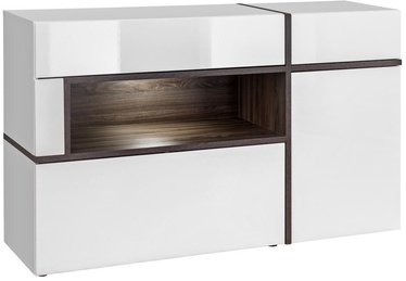 ASM SB Cross Chest Of Drawers White