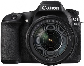 Peegelfotoaparaat Canon EOS 80D EF-S 18-135mm f/3.5-5.6 IS USM