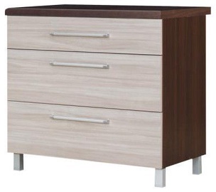Bodzio Loara Bottom Cabinet 90DS Latte/Nut