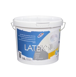 Дисперсионная краска Rilak Lateksil, белый, 3.6 л