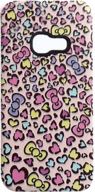 Mocco 3D Hearts Back Case For Samsung Galaxy A3 A320 Pink