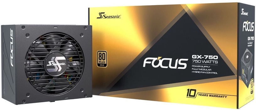Блок питания Seasonic Focus GX Series PSU 750 Вт, 12 см