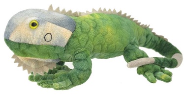 Mīkstā rotaļlieta Wild Planet Iguana, zaļa, 10 cm