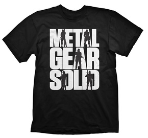 Gaya Entertainment T-Shirt Metal Gear Solid Logo Black S