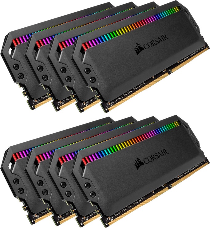 Operatyvioji atmintis (RAM) Corsair Dominator Platinum RGB, DDR4, 64 GB, 3200 MHz
