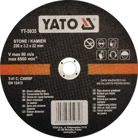 Yato YT-5935 Stone Cutting Disc 230mm