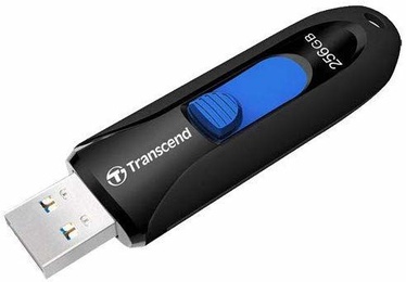 USB zibatmiņa Transcend JetFlash 790, zila/melna, 256 GB