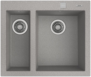 Teka Forsquare Sink Inset 2B 590 TG Gray