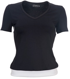 T-krekls Bars, balta/melna, XL