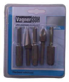 Vīļu komplekts metālam Vagner SDH 104005; 5 gab.