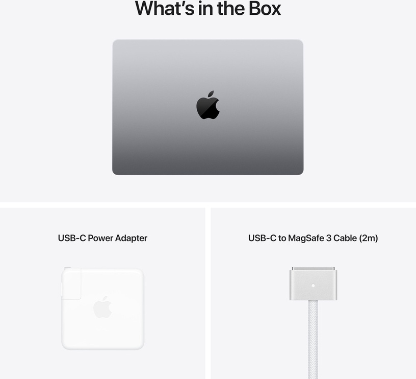Sülearvuti Apple MacBook Pro, Apple M1 Pro, 16 GB, 1 TB, 14 "