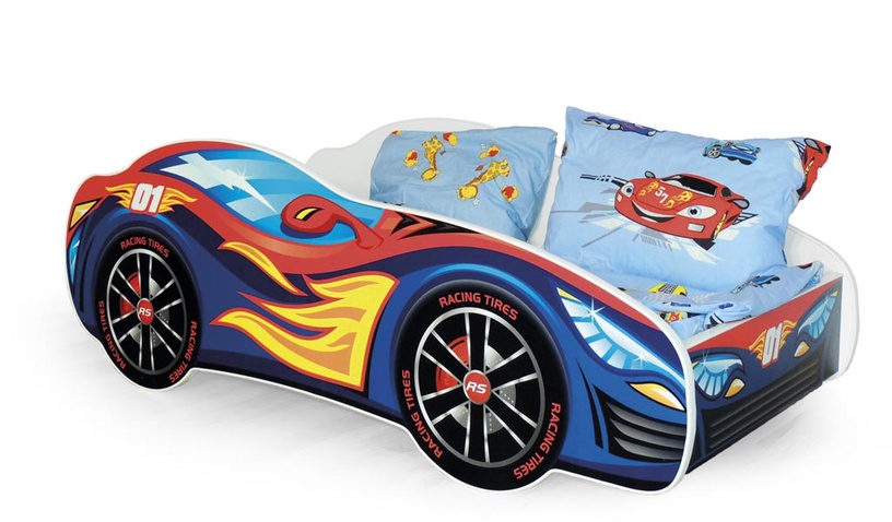 Детская кровать Speed, многоцветный, 151 x 75 см