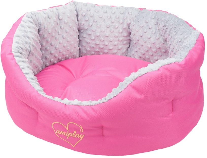 Кровать для животных Amiplay Babydoll, розовый, M