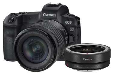 Canon EOS R + RF 24-105mm F4-7.1 IS STM + Mount Adapter EF-EOS R