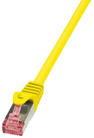 LogiLink CAT 6 S/FTP Cable Yellow 0.5m