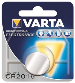 Elementai Varta, CR2016, 3 V