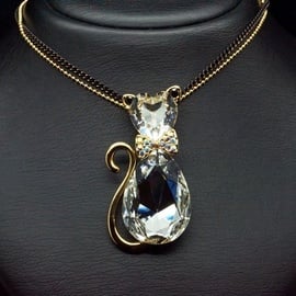 Diamond Sky Pendant Solar Cat II With Swarovski Crystals
