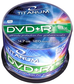 Esperanza 1076 Titanum DVD+R Titanum 8x 4.7GB Cake Box 50 DVD's