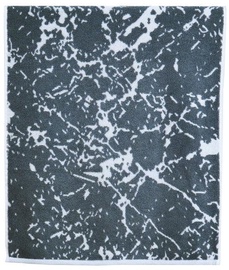 Rankšluostis vonios Ardenza Terry Marble, baltas/pilkas, 90 x 48 cm