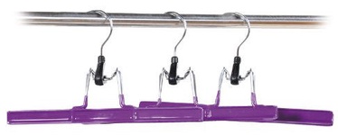 Kesper Trouser Holder 26cm Violet 3pcs