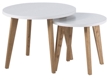 Szynaka Meble Pegaz 01 Table White 2pcs