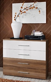 ASM Go Chest Of Drawers Plum/White