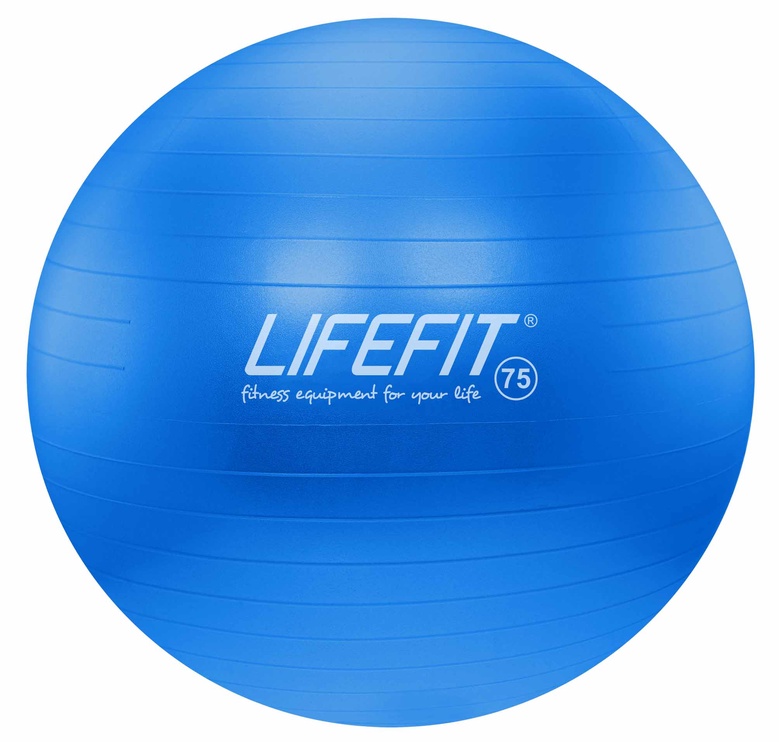 Гимнастический мяч Gimlifefit, синий, 75 см