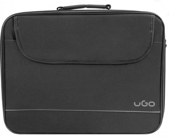 Klēpjdatoru soma UGO, melna, 15.6"