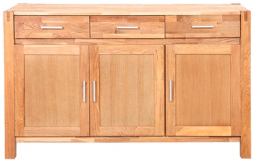 Home4you Chest Of Drawers Chicago New 140x44x86cm Oak