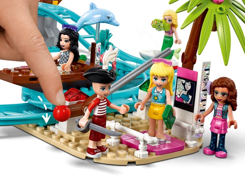 Konstruktors LEGO Friends Hārtleikas pilsētas piestātnes atrakciju parks 41375, 1251 gab.