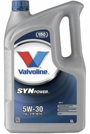 Машинное масло Valvoline 5W - 30, синтетический, для легкового автомобиля, 5 л