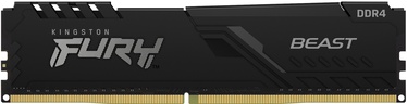Operatīvā atmiņa (RAM) Kingston Fury Beast, DDR4, 4 GB, 2666 MHz