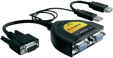 Delock 2 x VGA Data Splitter 450MHz 61968