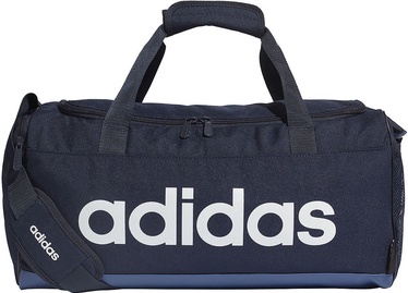 Adidas Linear Logo Duffel Bag S FM6745 Navy Blue