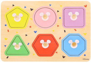 Пазл Disney Mickey Shape Puzzle, 6 шт.