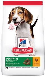 Sausā suņu barība Hill's Science Plan Puppy Medium, vistas gaļa, 2.5 kg