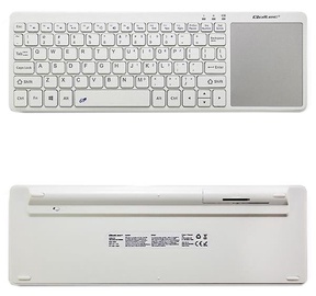 Qoltec Wireless Keyboard 50251 White