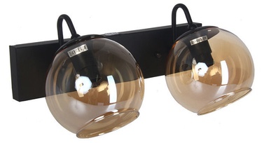 Verners Kurt Wall Lamp 2x40W E14 Black