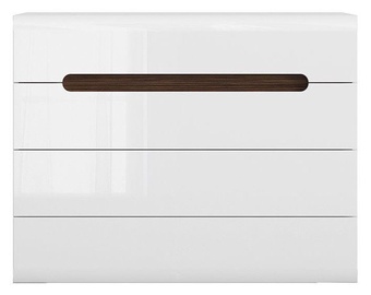 Kumode Azteca Trio, balta, 105 x 41 cm x 84 cm