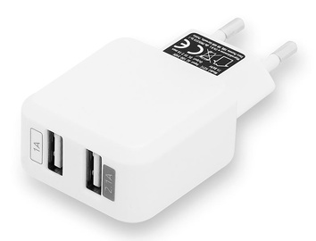 Зарядное устройство Blow 75-869, USB 2.0 Type A, белый