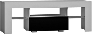 ТВ стол Pro Meble Milano 110 White/Black, 1100x350x450 мм