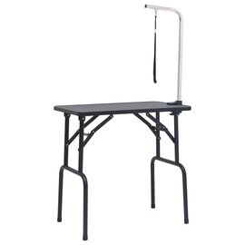 Аксессуары для дрессировки животных VLX Dog Grooming Table, серебристый/черный