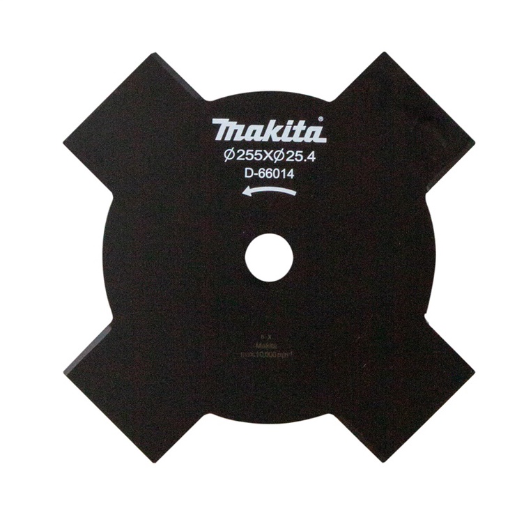 Нож для резки Makita 4-Tooth D-66014, 25.5 см, черный
