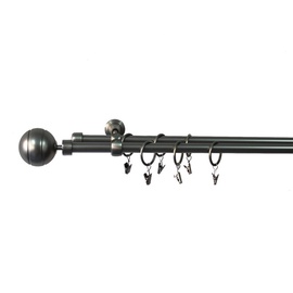 Dvigubo karnizo komplektas Domoletti LK1811/II, 300 cm, Ø 19 mm