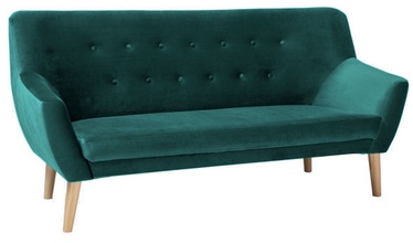 Dīvāns Signal Meble Nordic 3 Green, 180 x 75 x 90 cm