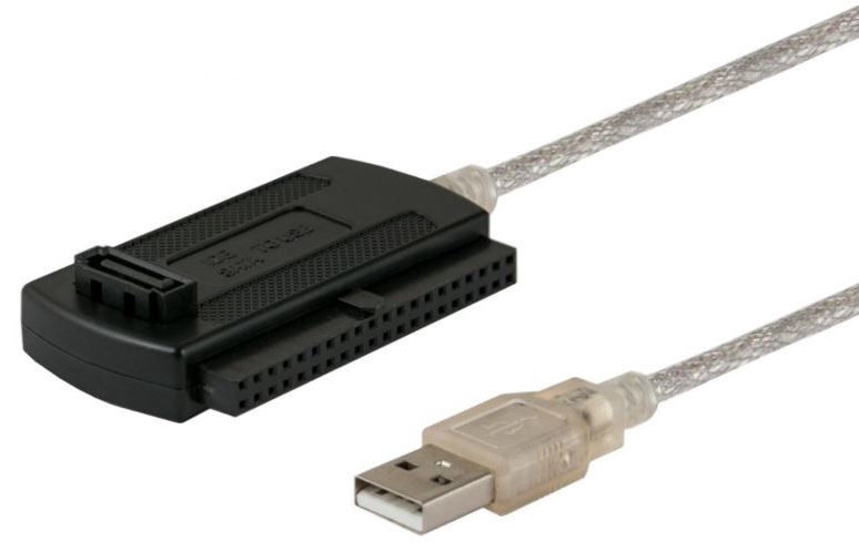 Adapteris Savio IDE / SATA, USB 2.0 A male, 0.17 m
