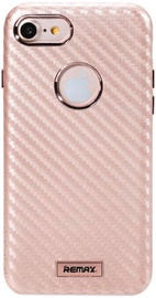 Remax Carbon Surface Desig Back Case For Apple iPhone 7 Rose Gold