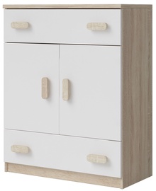 Komoda Idzczak Meble Smyk III 03 2S2D, 80x40x104 cm