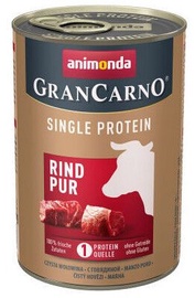 Влажный корм для собак Animonda GranCarno Single Protein, говядина, 0.4 кг