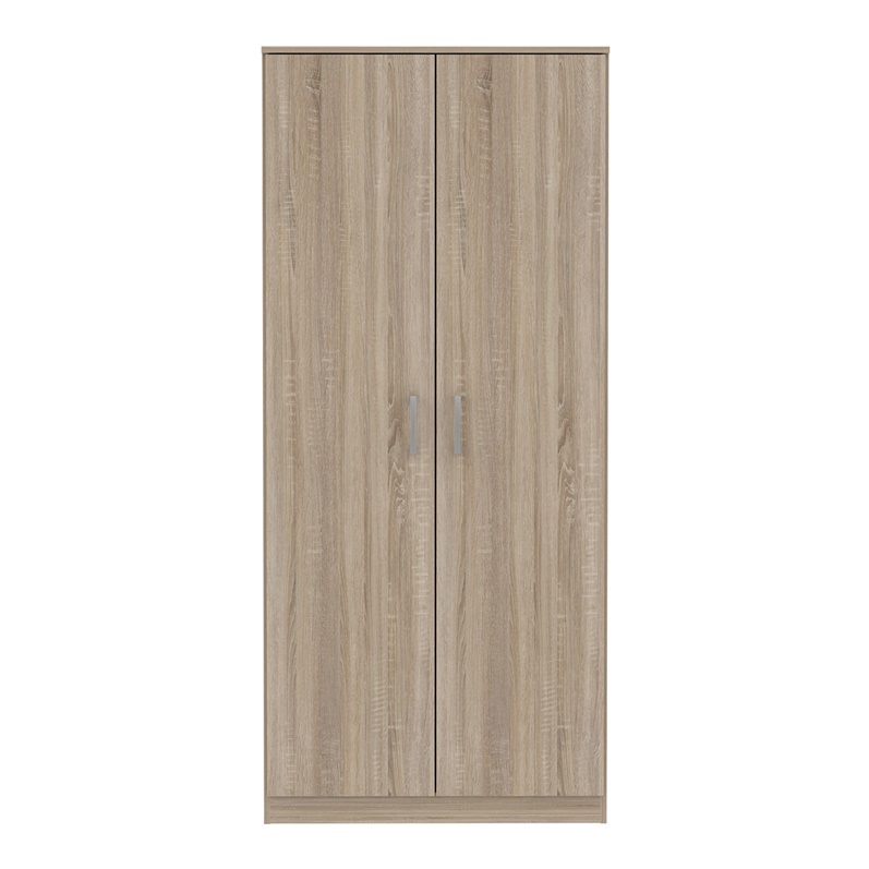 Riidekapp Domoletti Niko NIKS80-D30F, tamm, 82 cm x 52.7 cm x 185 cm